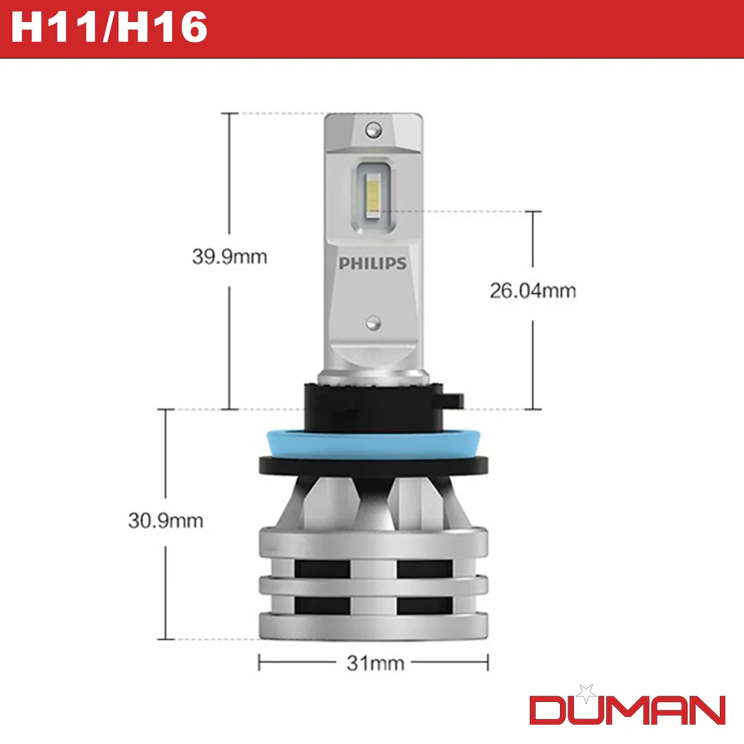 Philips Ultinon Essential LED – H11 - Image 4