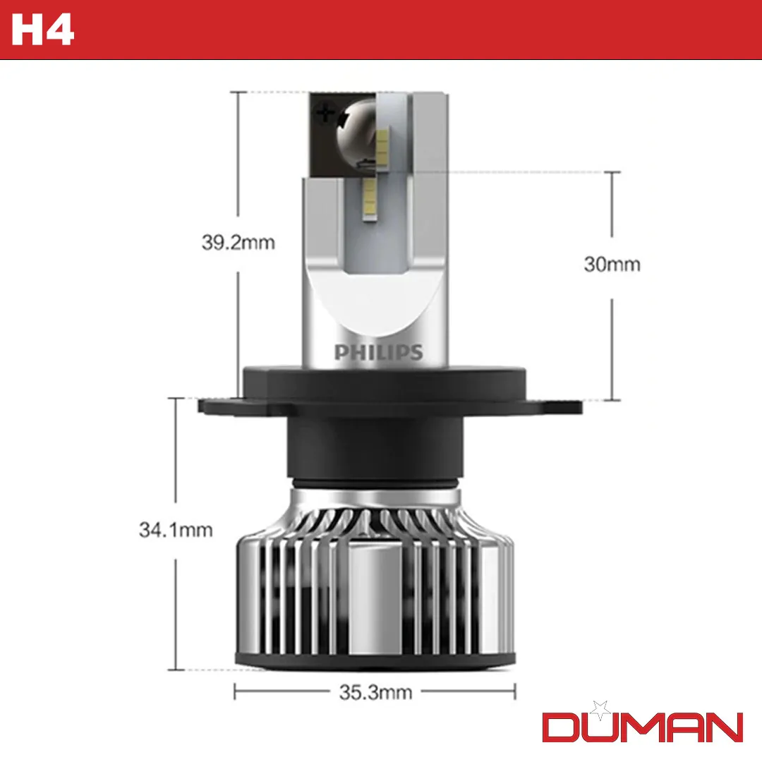 Philips Ultinon Essential LED – H4 - Image 4