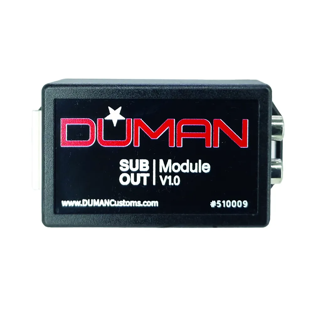 DUMAN Sub Out Module Booking